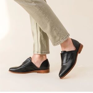 Nisolo Black Leather Loafers